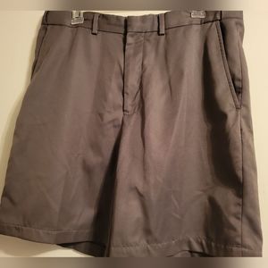 Shorts Elastic Stretch Waist Men's Size 36 Olive Green Architect Dress Shorts